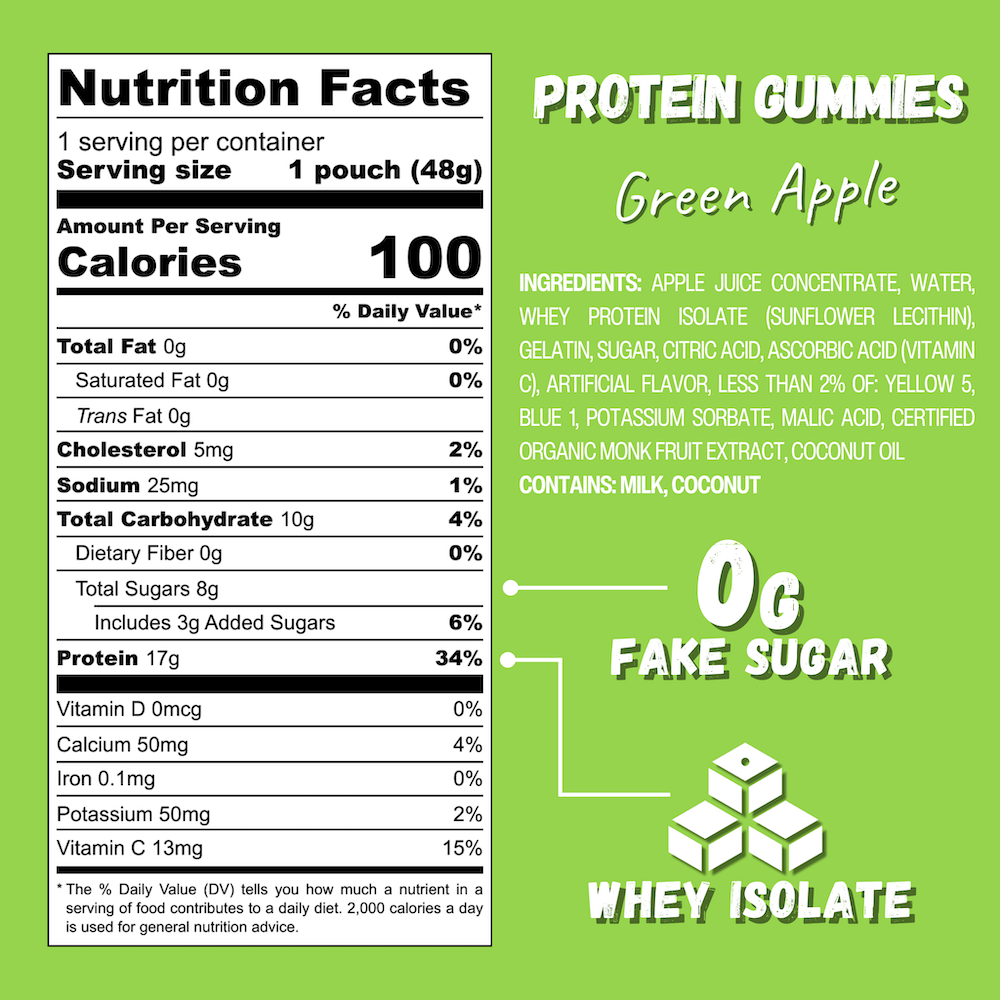 Legit Snacks | High-Protein Gummies