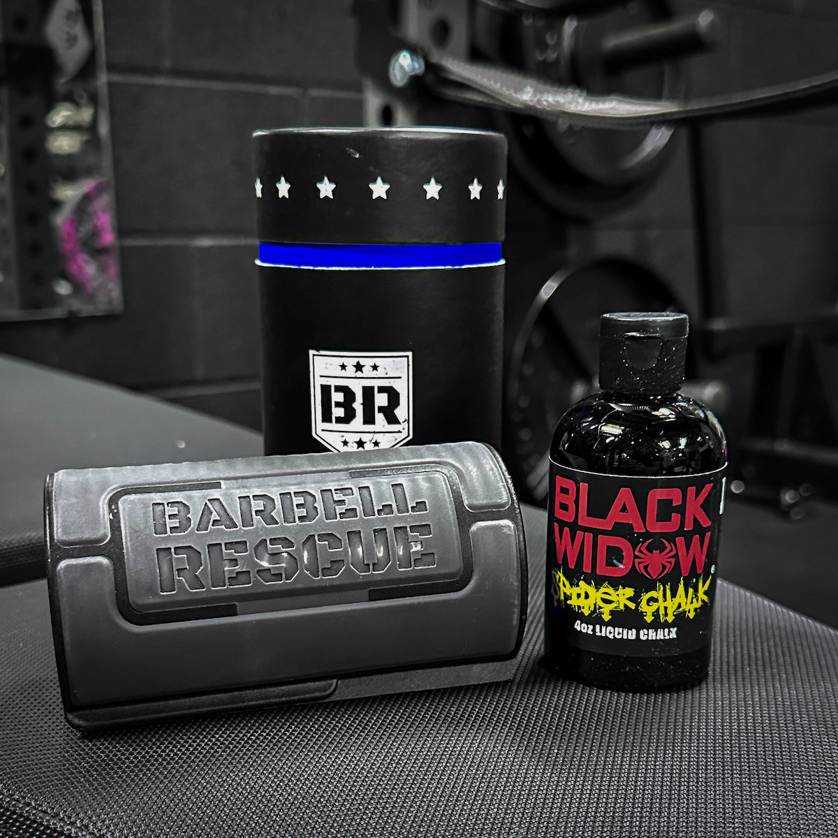 Barbell Rescue & Black Widow Liquid Chalk Bundle