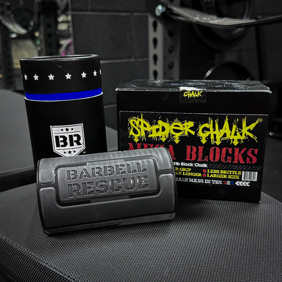 Barbell Rescue & Spider Chalk Mega Blocks