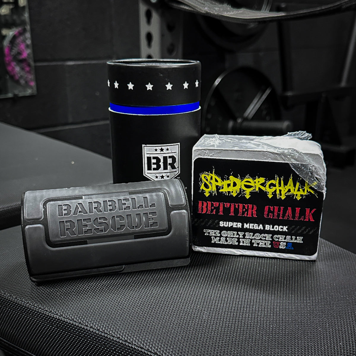 Barbell Rescue & Spider Chalk Mega Blocks