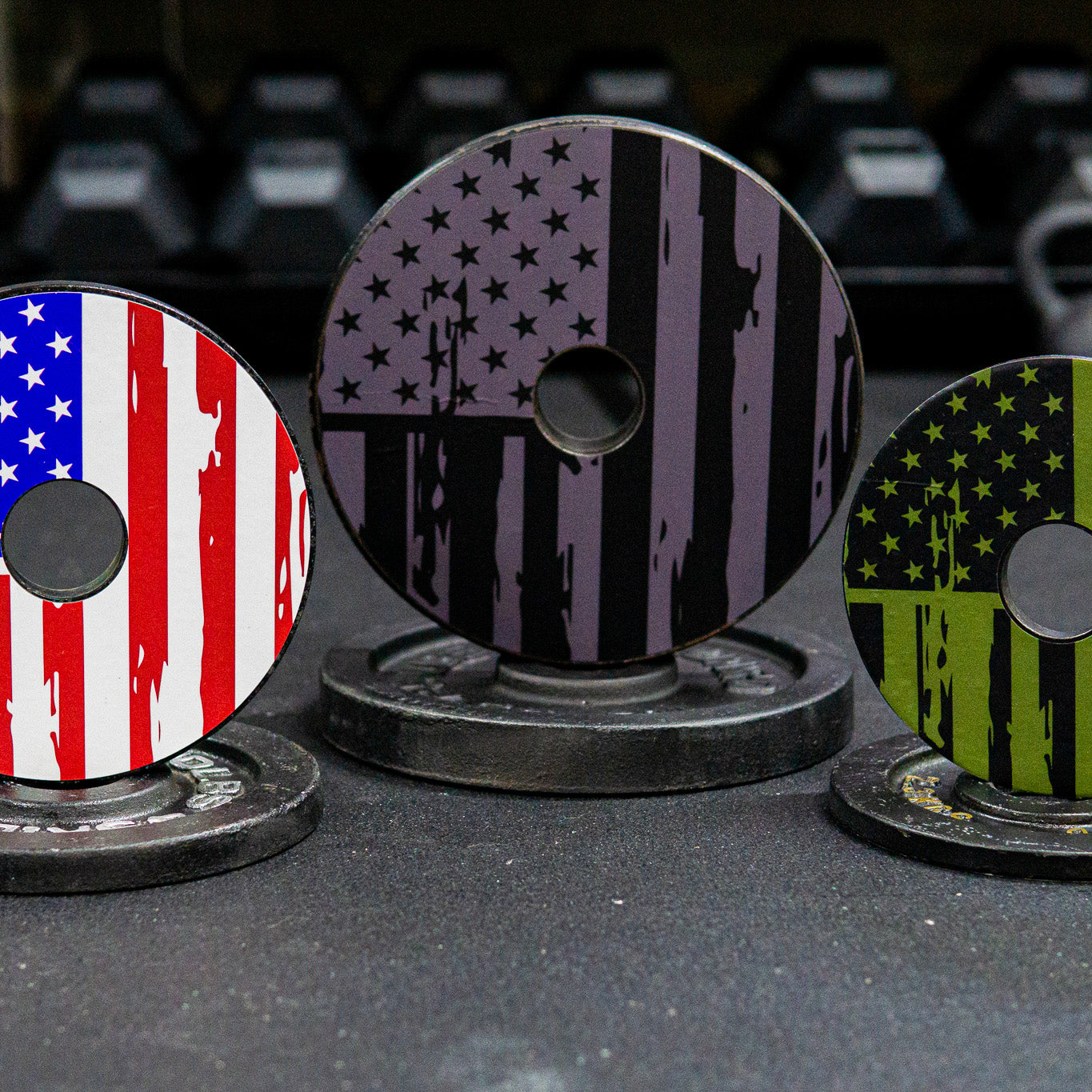 Distressed Flag - For Iron Plates