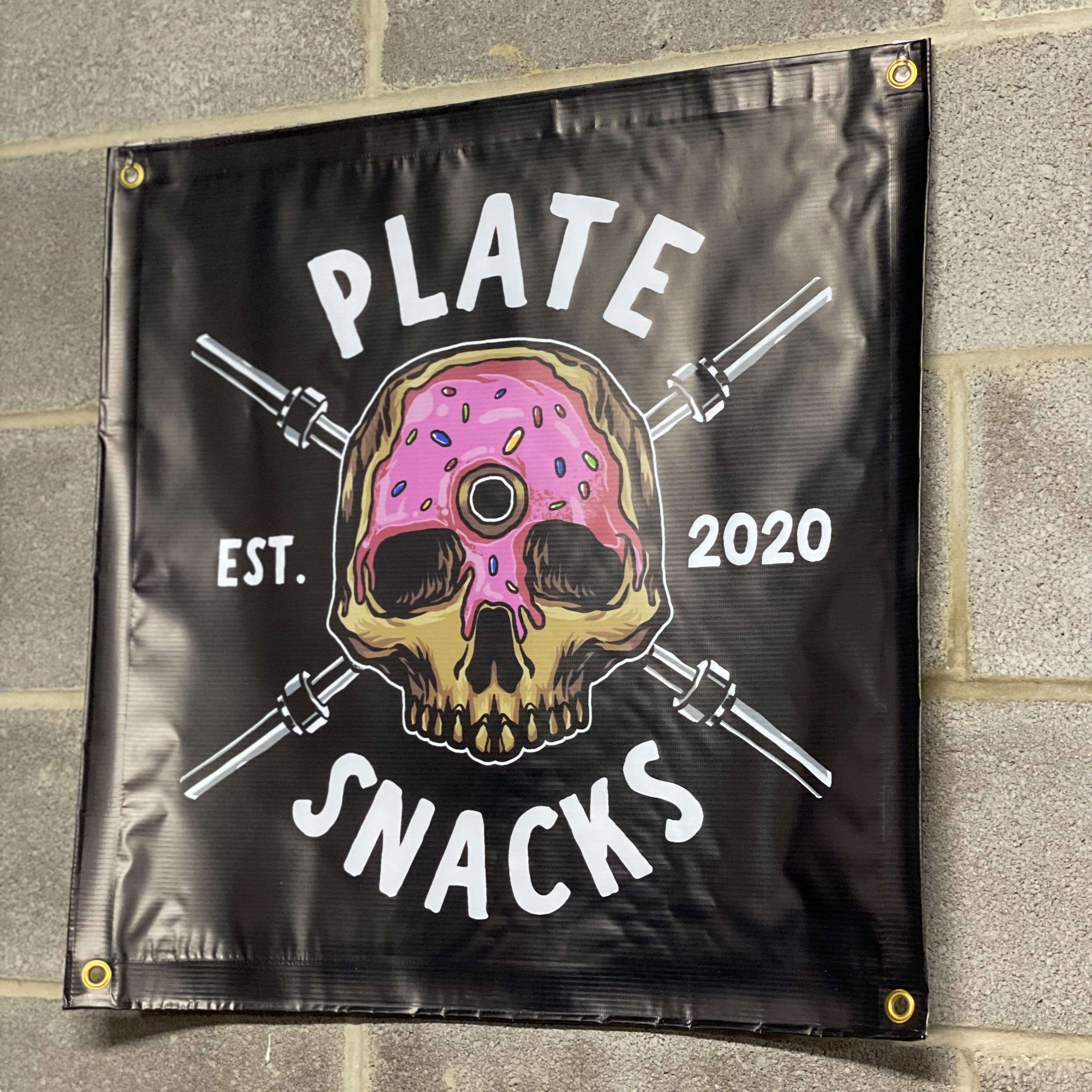 Donut Skull Gym Banner