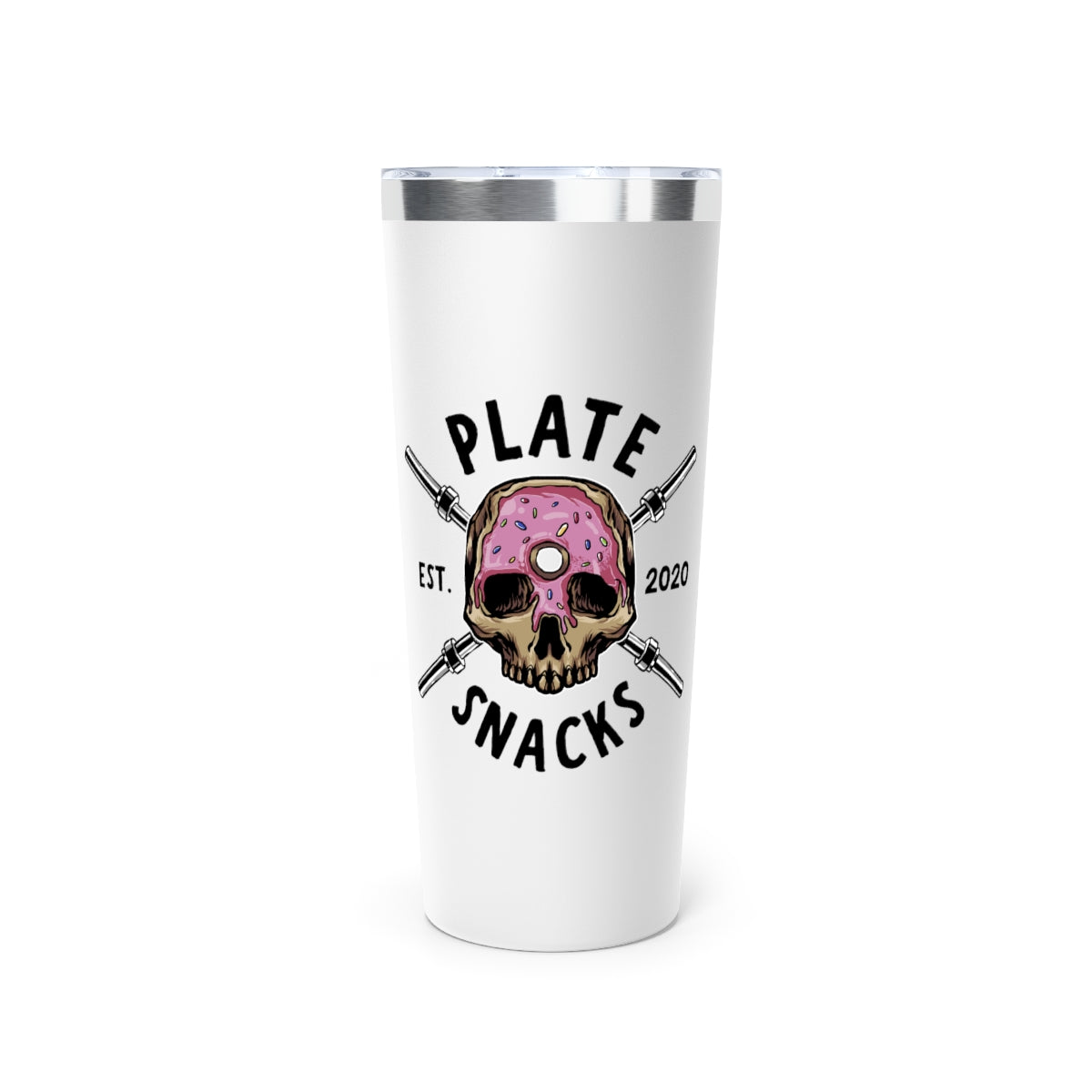 Donut Skull Insulated Tumbler