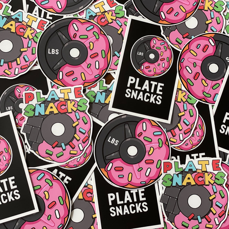 Plate Snacks Sticker Pack