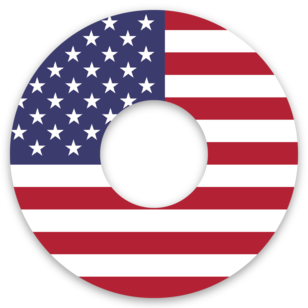Rack Magnets | American Flag
