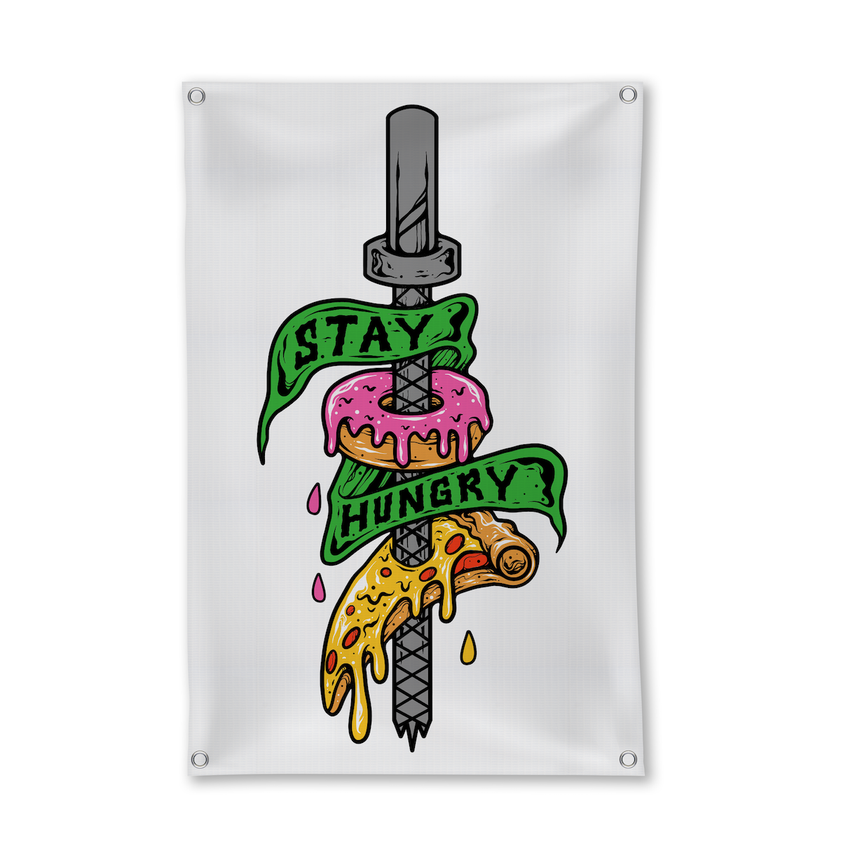 Stay Hungry Banner