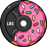 logo of Plate Snacks | Weight Plate Decals