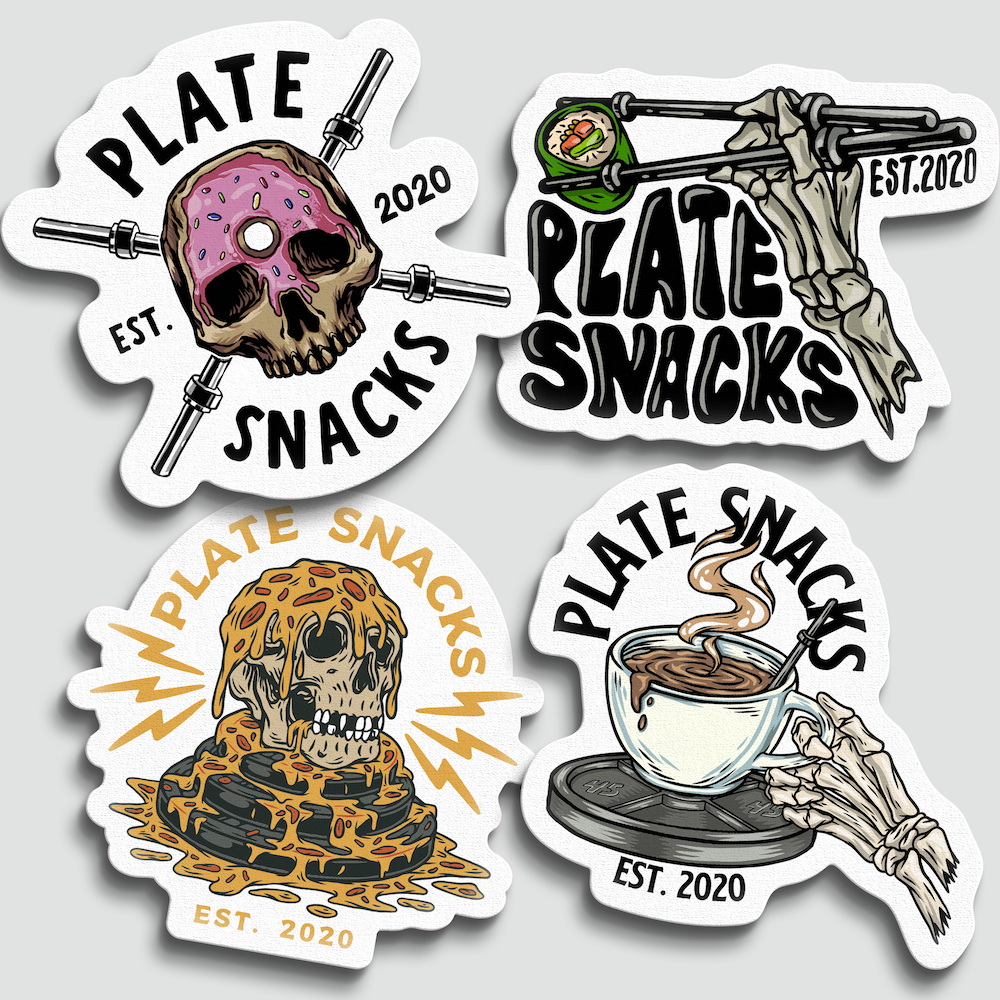 Sticker Pack | Skull Snacks