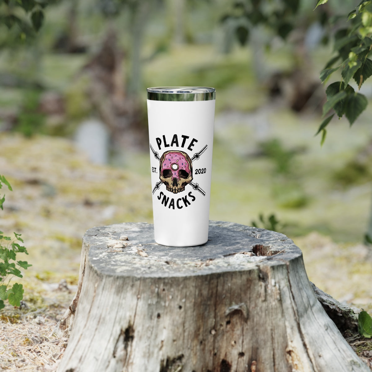 Donut Skull Insulated Tumbler