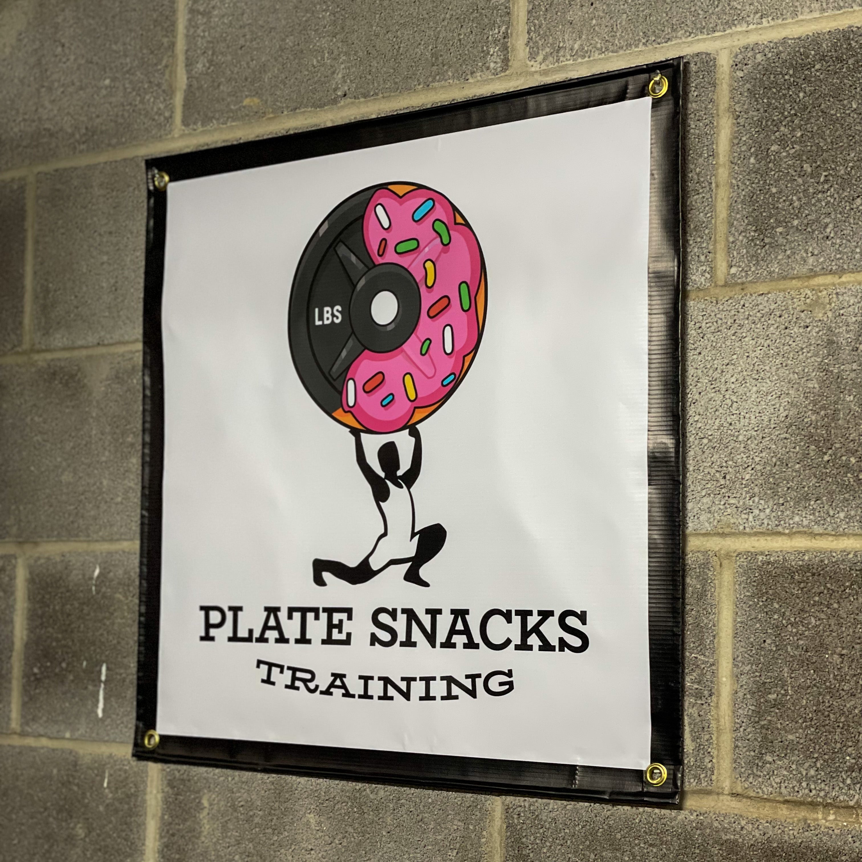 Plate Snacks Training Logo  Banner