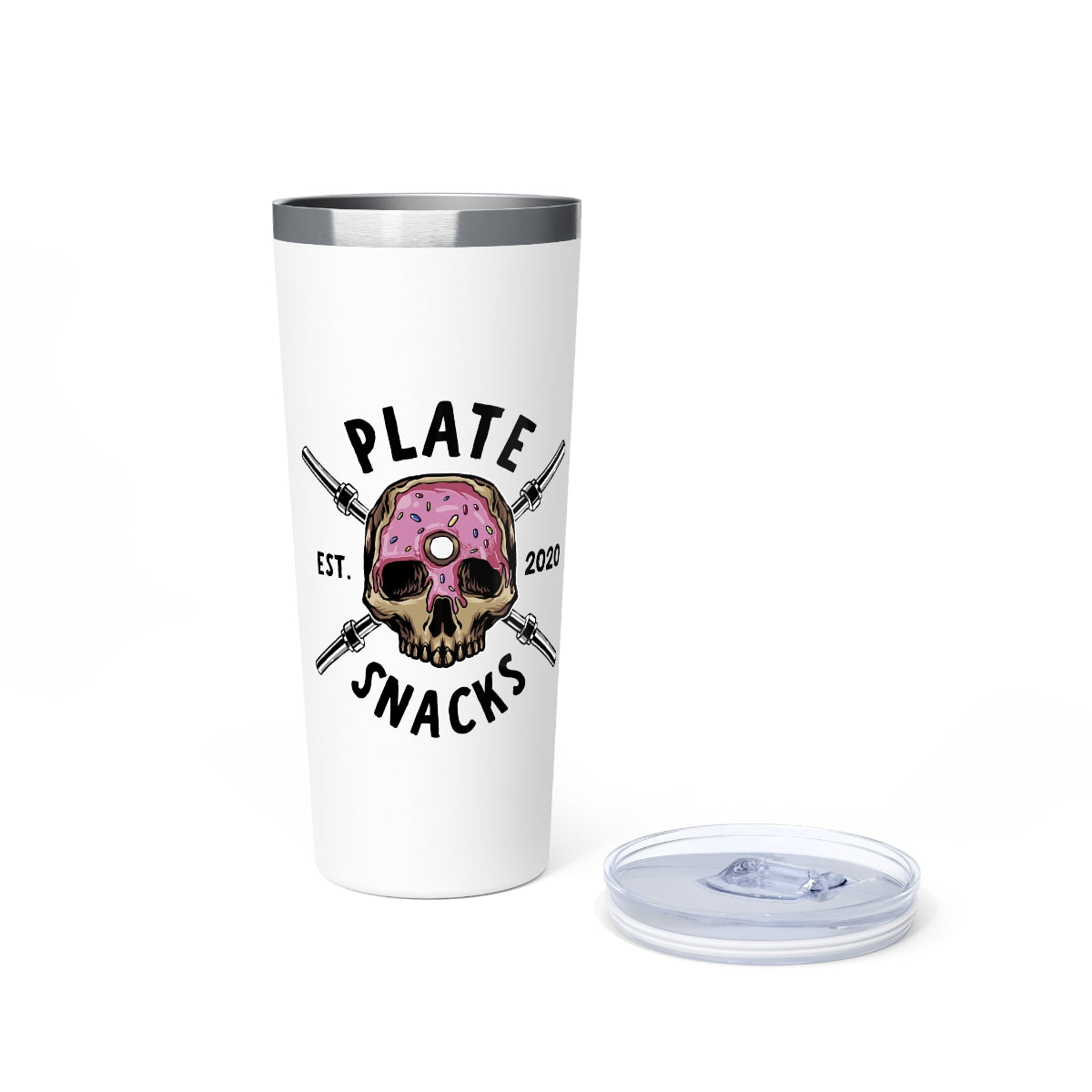 Donut Skull Insulated Tumbler